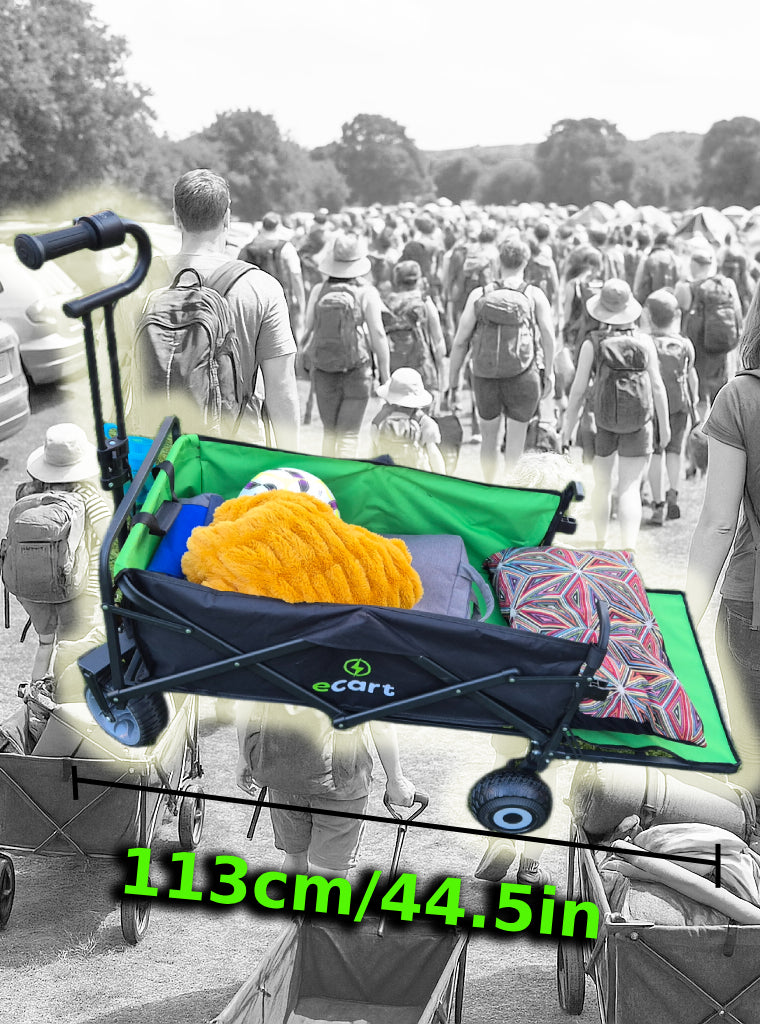 eCart Zoom Electric Camping Trolley