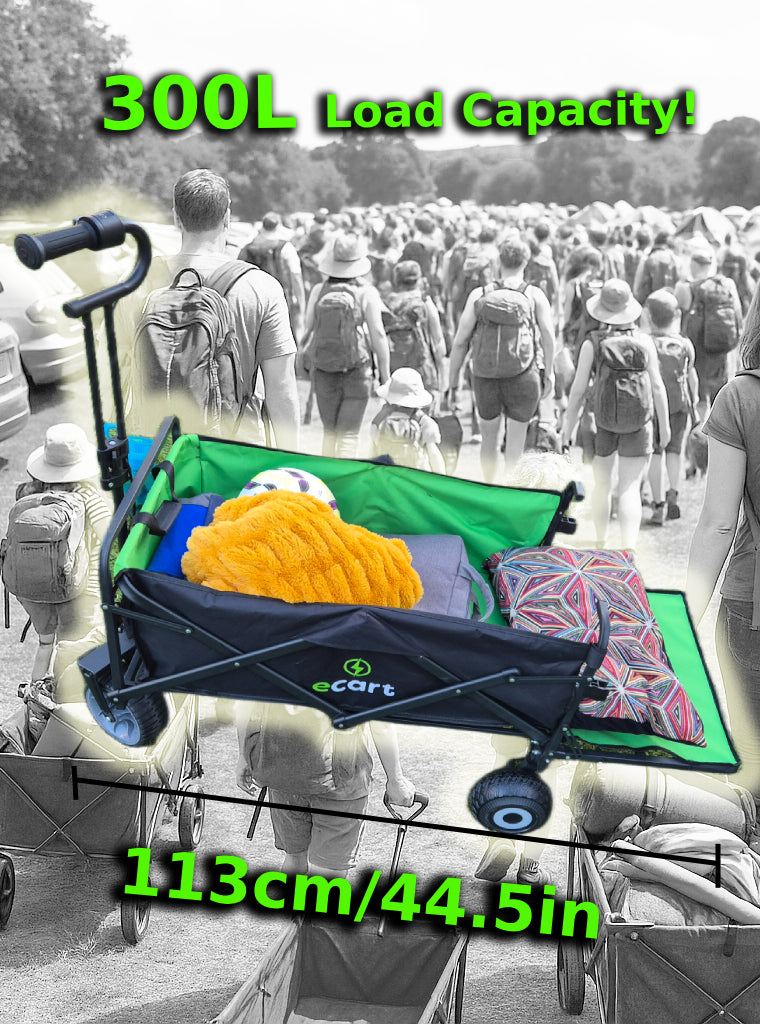 eCart Zoom Electric Camping Trolley