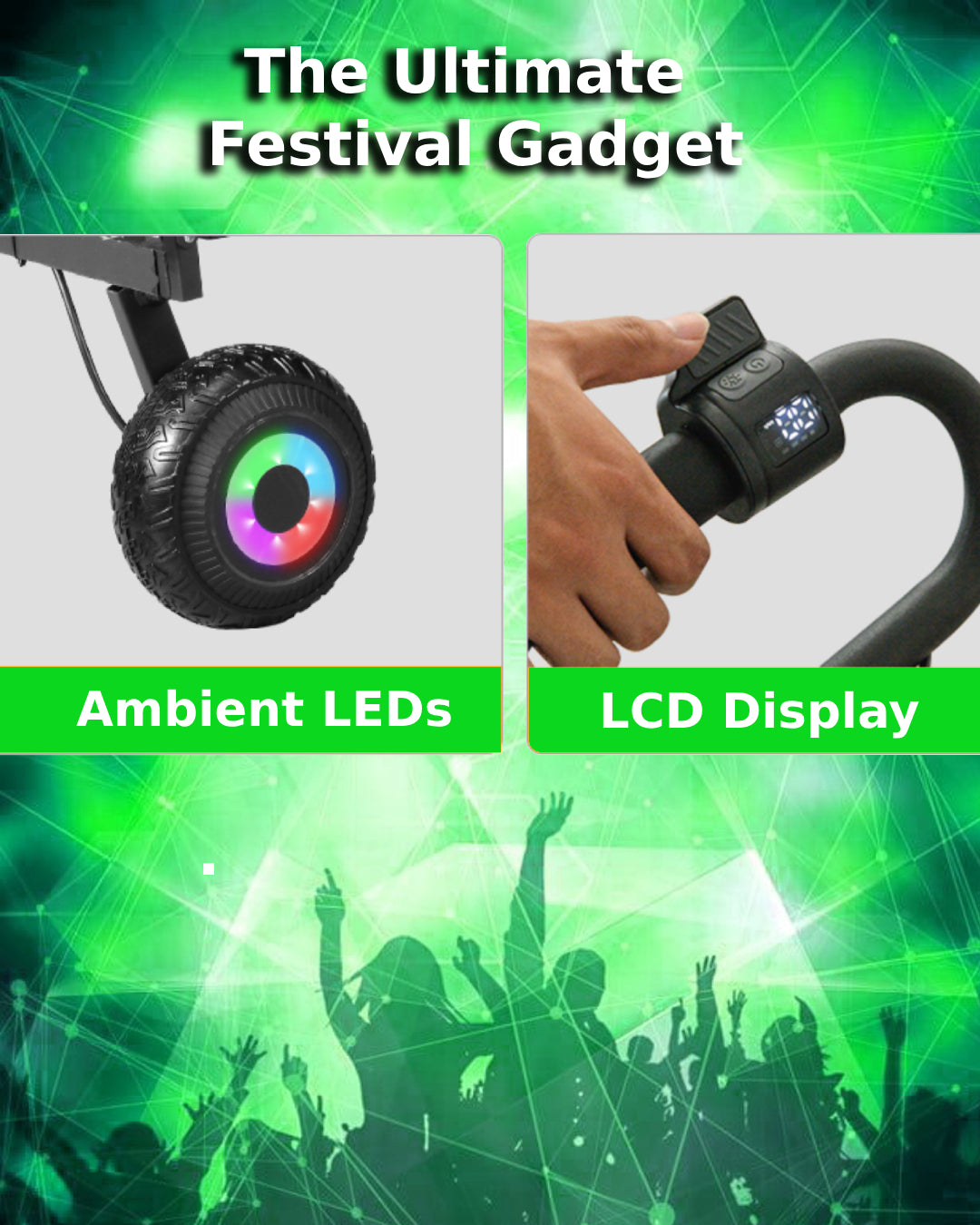 eCart Zoom Electric Camping Trolley